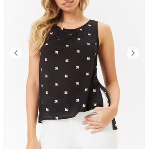 Geo Print High-Low Top